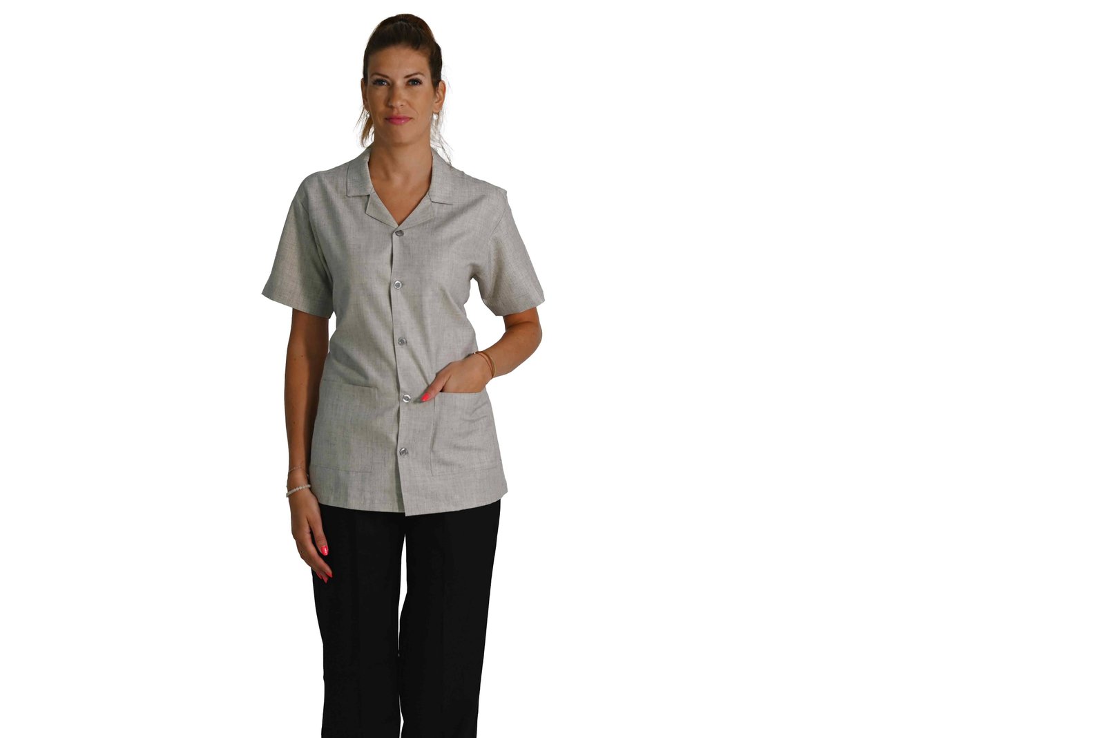 Workwear Set – short-sleeve white shirt + pants Workwear Set – short-sleeve white shirt + pants