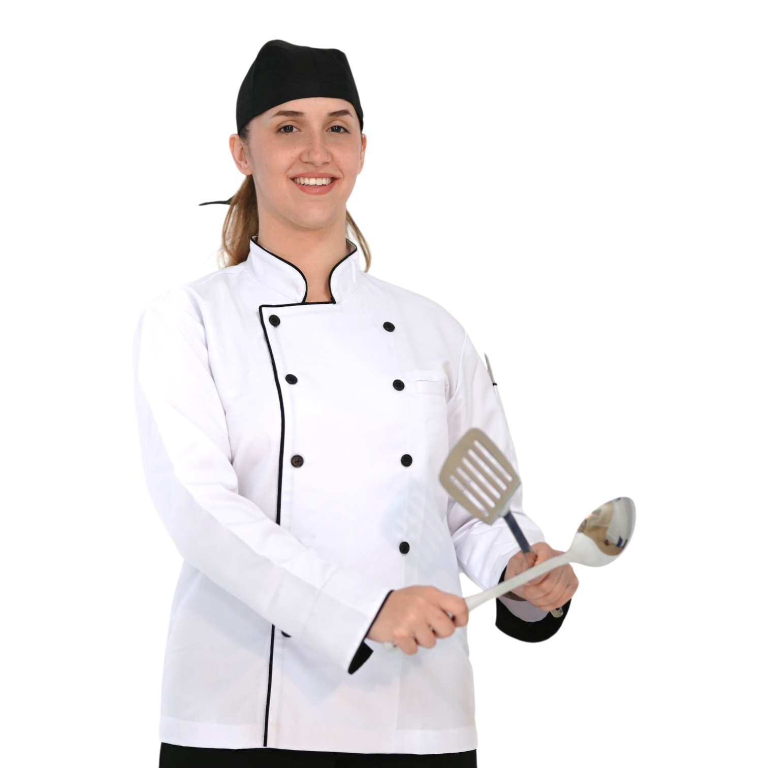 Chaqueta de chef Unisex – resistente a las manchas, ligera y cómoda