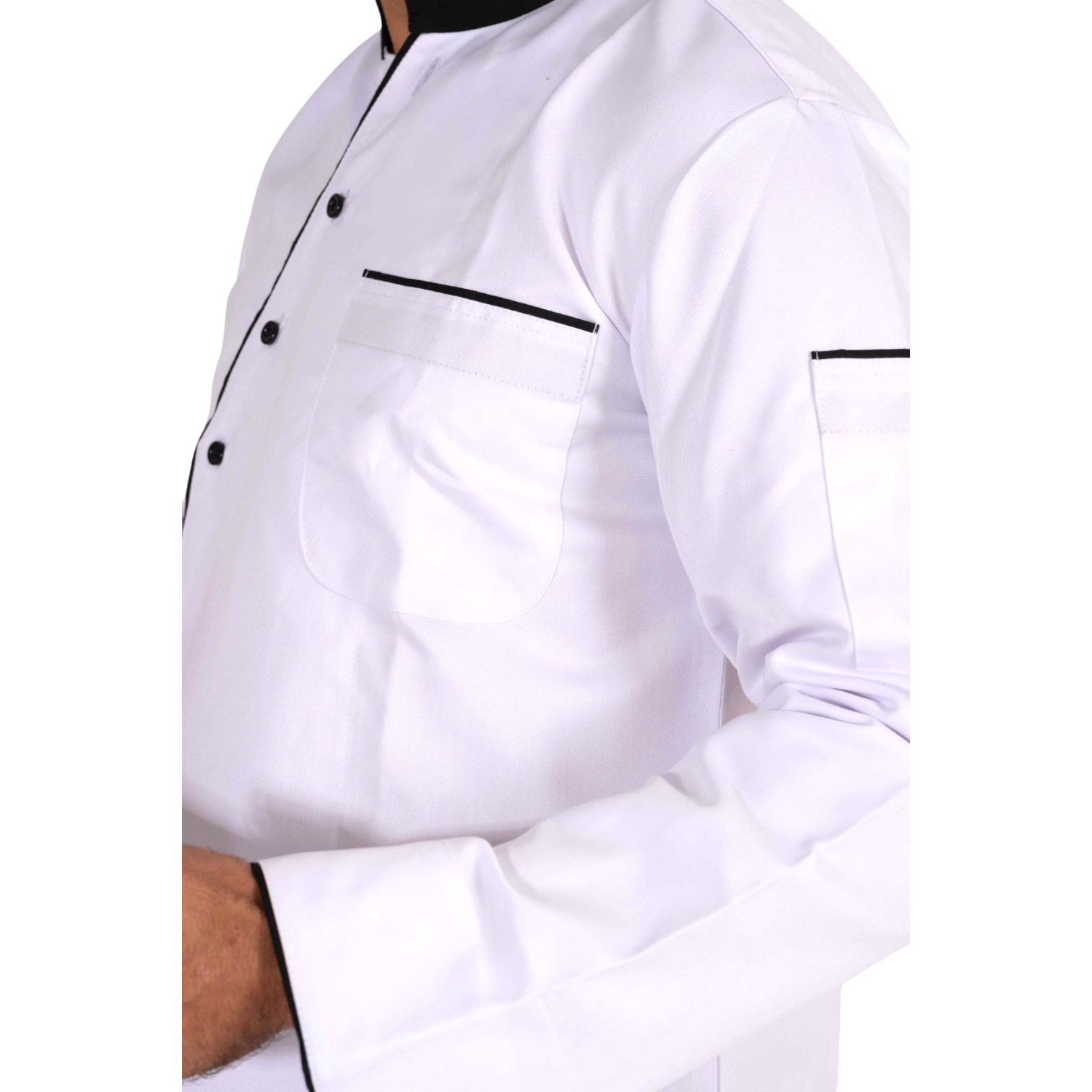 Chaqueta de chef filipina  – suave, transpirable para largas jornadas
