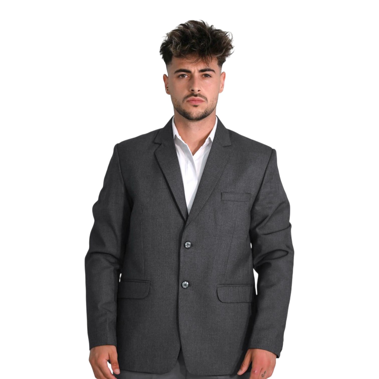 Blazer de hombre para ropa corporativa y oficina, imagen profesional y elegante.