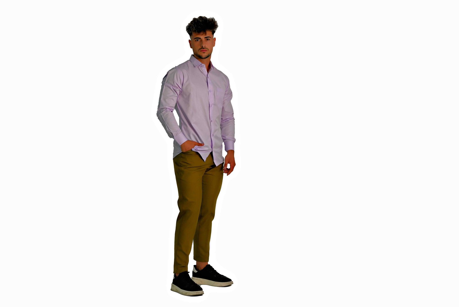 Hotel Workwear Set – long-sleeve button-up shirt + pants Hotel Workwear Set – long-sleeve button-up shirt + pants