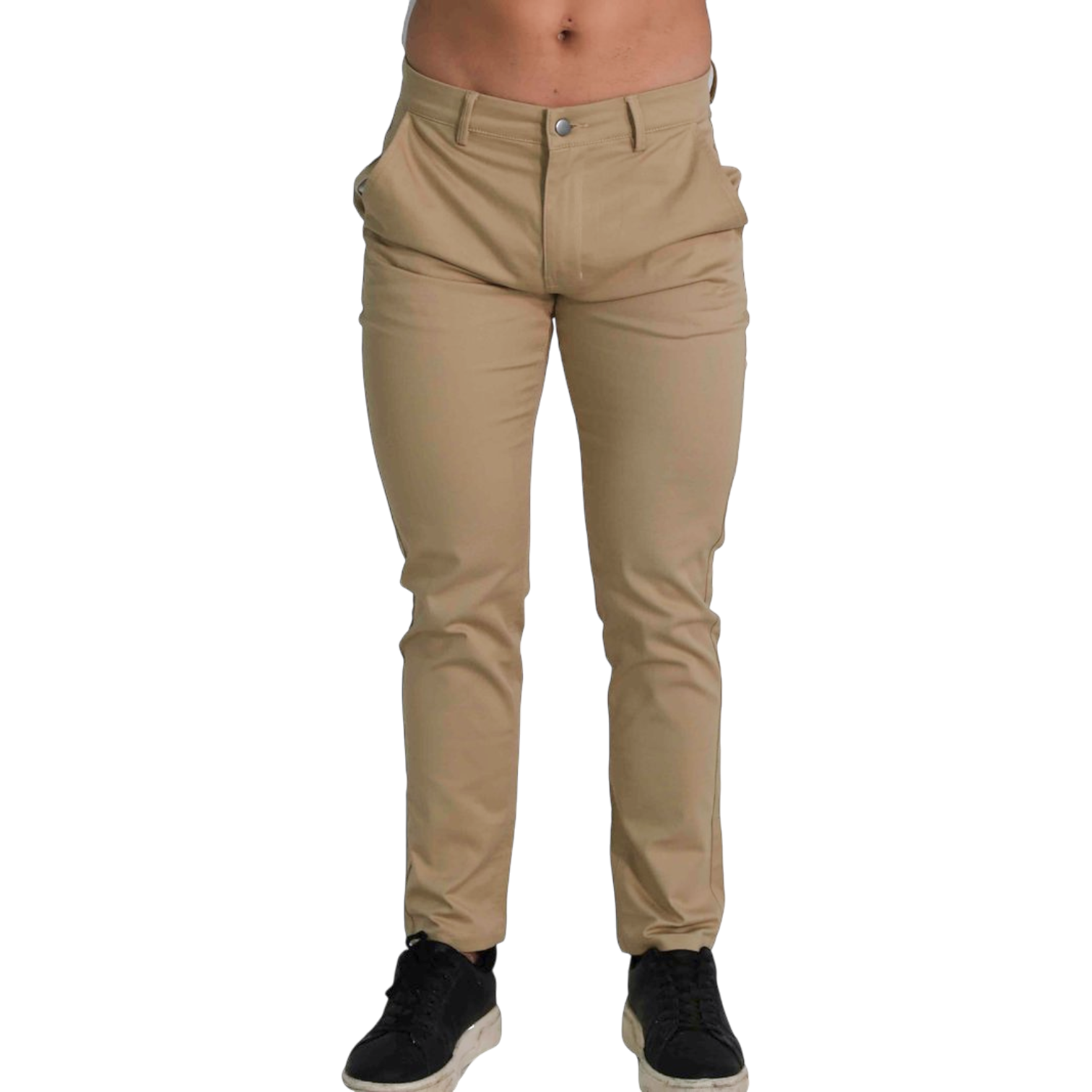 Conjunto de trabajo – camisa de vestir manga larga con botones ocultos + pantalón.