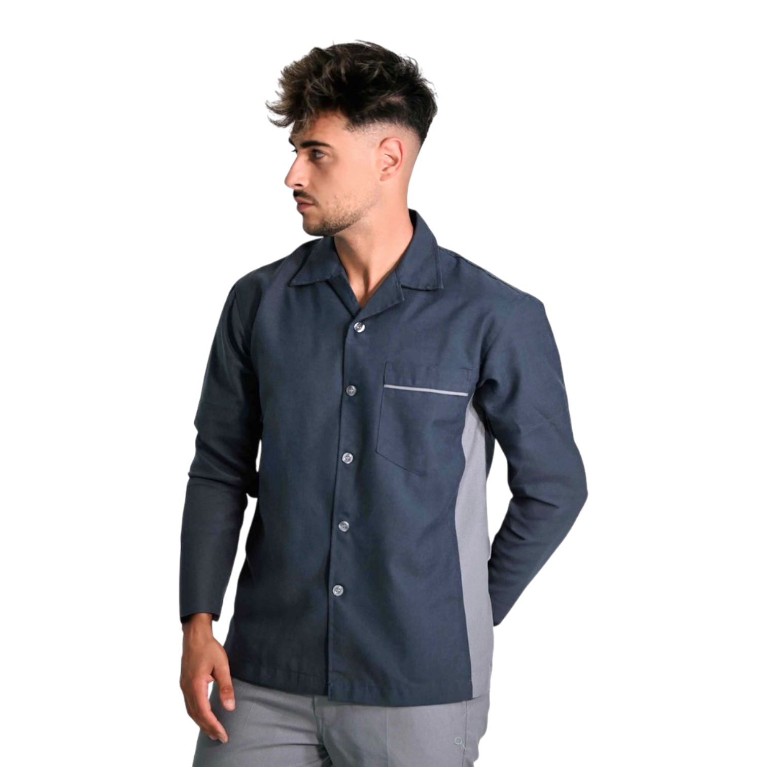 Camisa de trabajo manga larga hombre – Resistencia y Comodidad en Cada Jornada